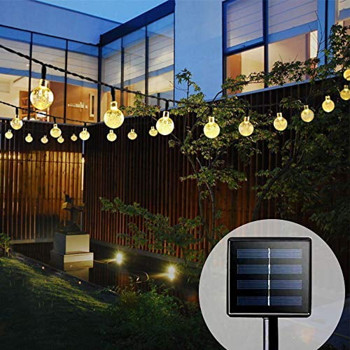 Details about Solar Powered 60 LED String Light Garden Home Waterproof Lamp Outdoor Decor Set Details about Solar Powered 60 LED String Light Garden Home Waterproof Lamp Outdoor Decor Set
